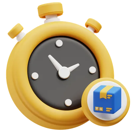Time Tracking  3D Icon