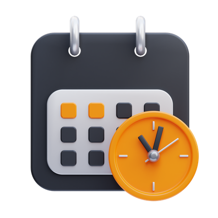 Time Tracking  3D Icon