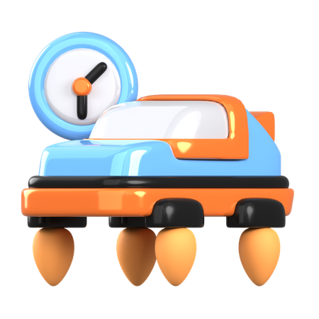 Time Traveler  3D Icon