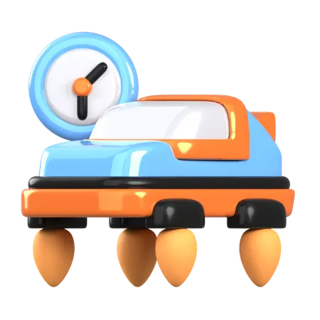 Time Traveler  3D Icon