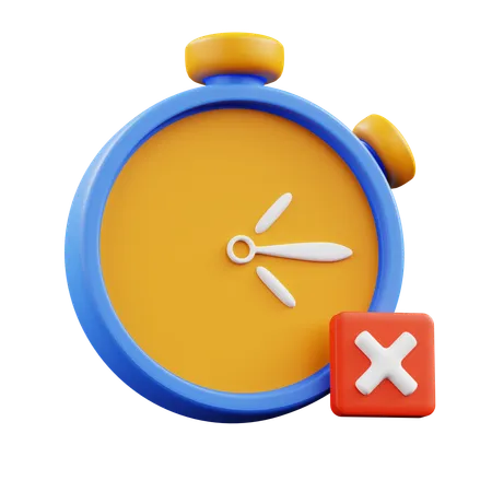 Time Up  3D Icon