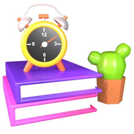 Time Work  3D Icon