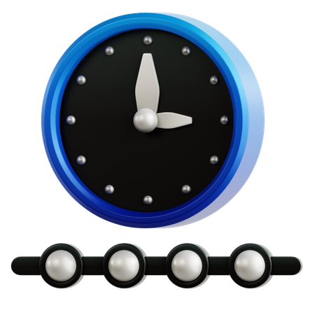 Timeline  3D Icon