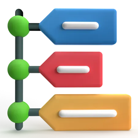 Timeline  3D Icon
