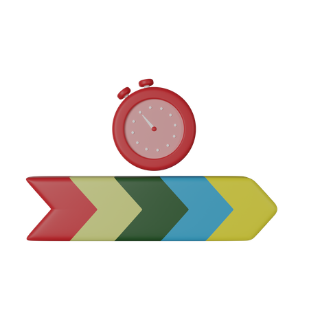 Timeline  3D Icon