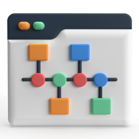 Timeline  3D Icon