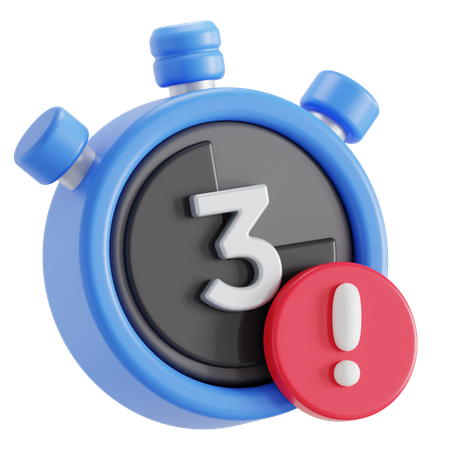 Timeout  3D Icon