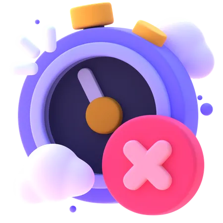 Timeout  3D Icon