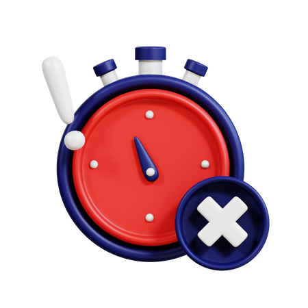 Timeout  3D Icon