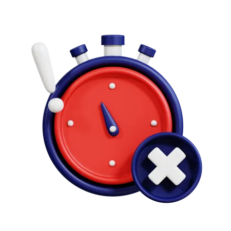 Timeout  3D Icon