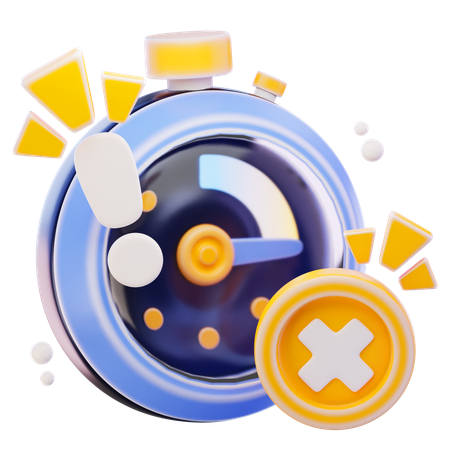 タイムアウトエラー  3D Icon