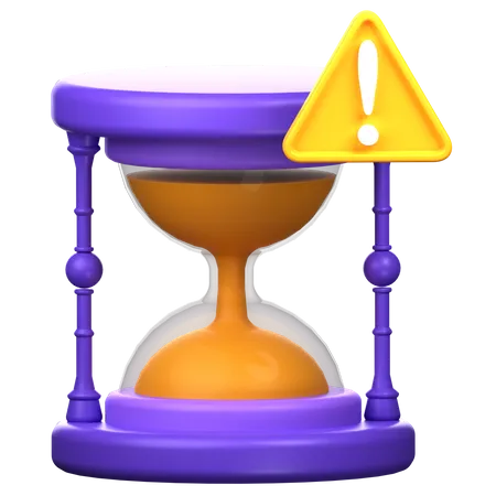Expired Time Warning 3 D Icon Illustration 3D Icon
