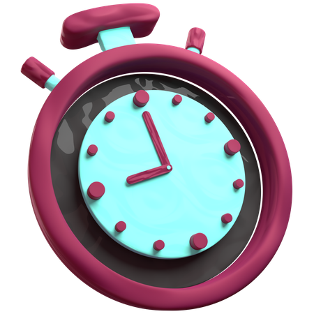 Timepiece  3D Illustration