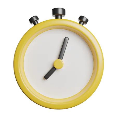 Timer Clock Deadline 3D Icon