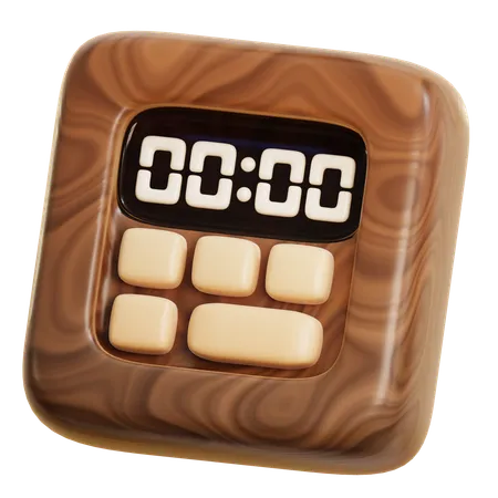 Timer  3D Icon