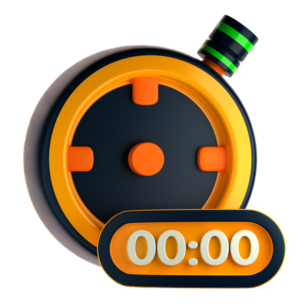 タイマー  3D Icon