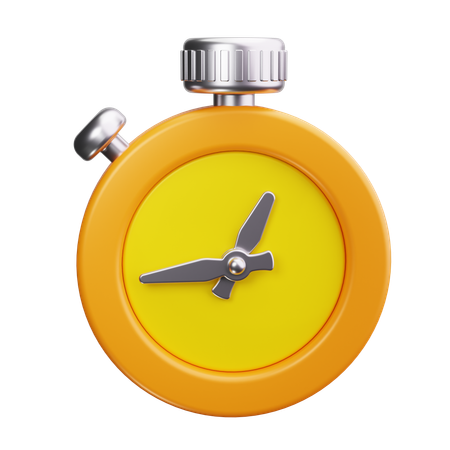 Timer  3D Icon