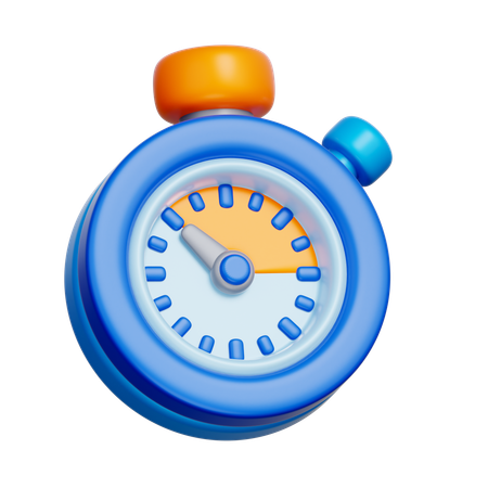 Timer  3D Icon