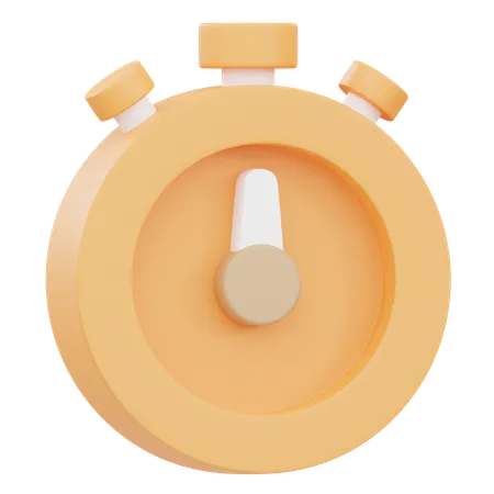 Timer  3D Icon