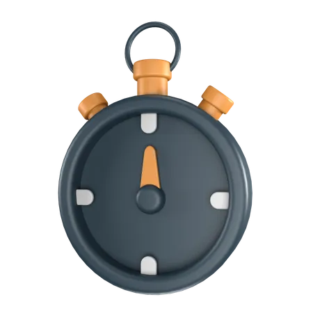 Timer  3D Icon