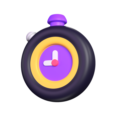 Timer  3D Icon