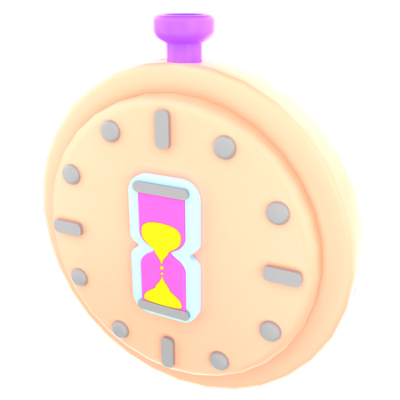 Timer  3D Icon