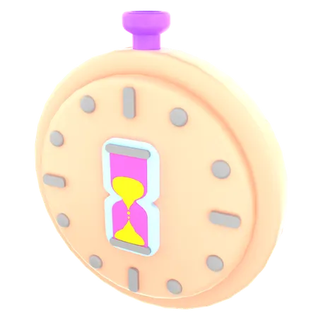 Timer  3D Icon