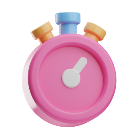 Timer  3D Icon