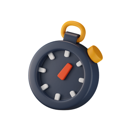 Timer  3D Icon