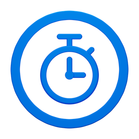 Timer  3D Icon