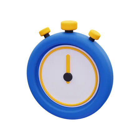 Timer  3D Icon