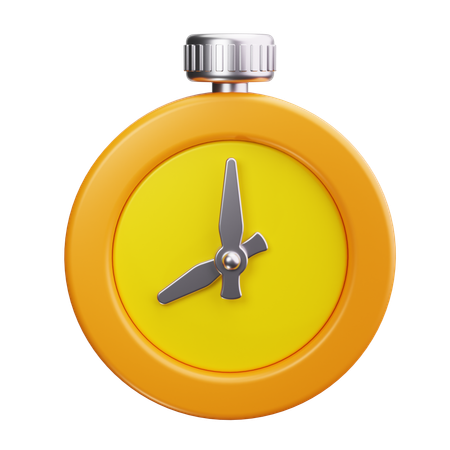 Timer  3D Icon