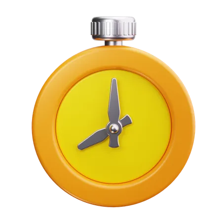 Timer  3D Icon