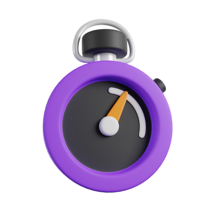 Timer  3D Icon