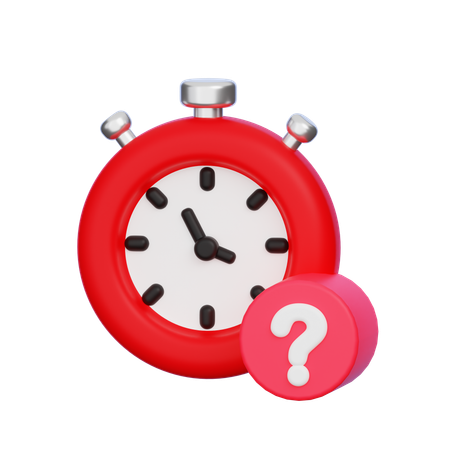 Timer  3D Icon