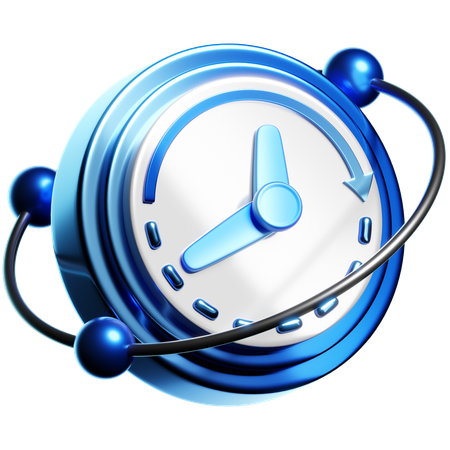 Timer  3D Icon