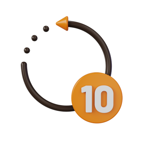 Timer  3D Icon
