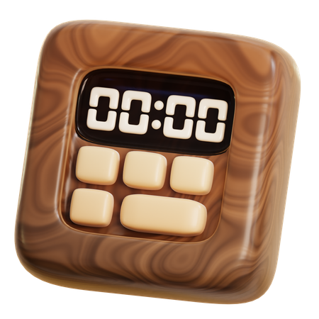 Timer  3D Icon