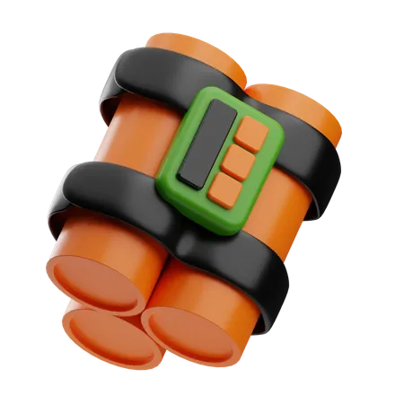 Timer Bomb  3D Icon