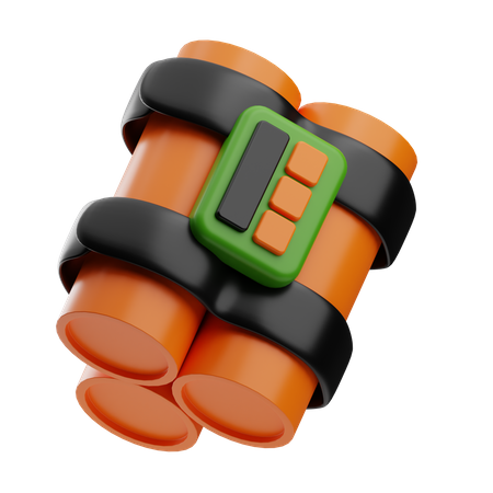 Timer Bomb  3D Icon