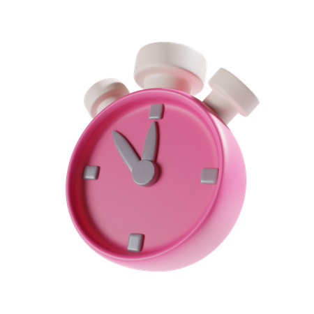 Timer Clock  3D Icon