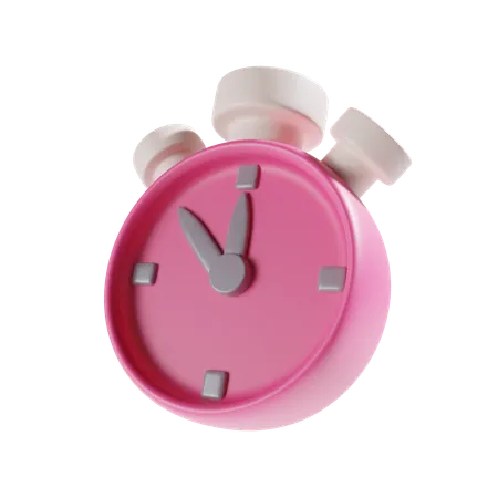 Timer Clock  3D Icon