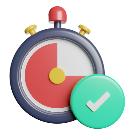 Timer prüfen  3D Icon