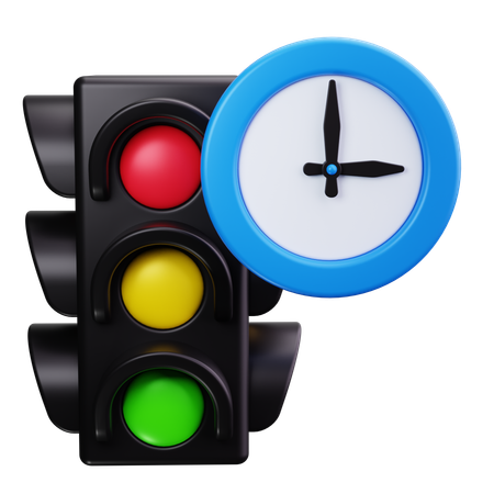 Timer Signal  3D Icon