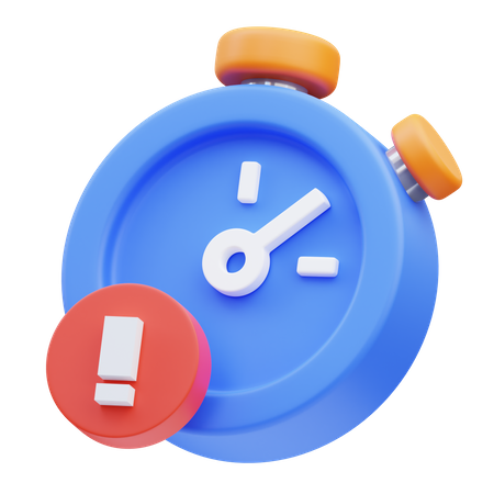 Times Up  3D Icon