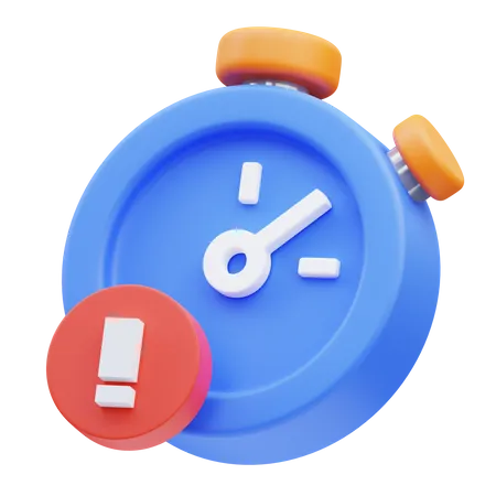 Times Up  3D Icon