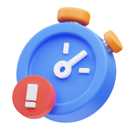 Times Up 3D Icon