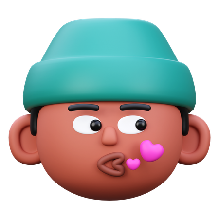 Tímido  3D Icon