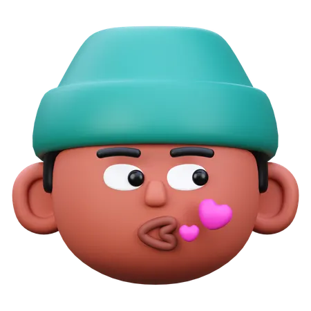 Tímido  3D Icon