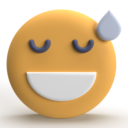 Emoji tímido  3D Icon